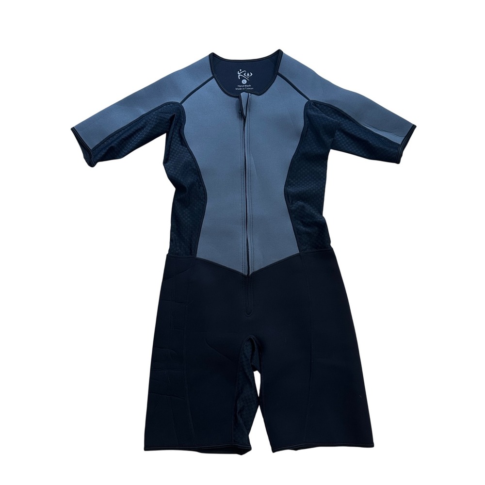 Kutting Weight Neoprene Sauna Suit Shorts Sleeve Workout‎ Adult Large Gym